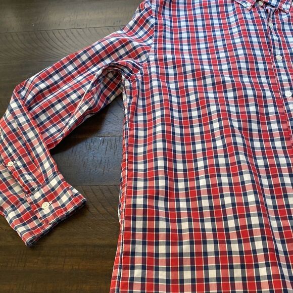 Pronto Uomo Plaid Dapper Buttonup Collared Shirt With Long Sleeves - Picture 2 of 12